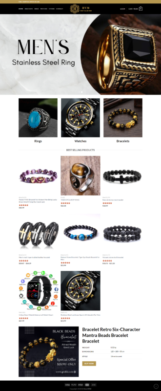 E-Commerce Website Example
