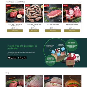 MEAT Website Example